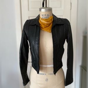 Vintage black Wilson’s leather jacket